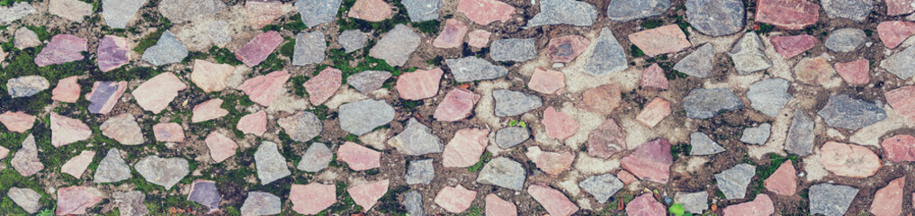 Stone floor wall background