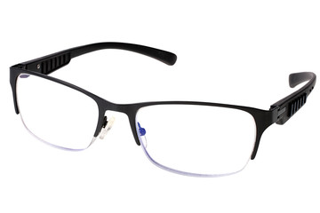 Eyeglasses isolated on white with Clipping Path