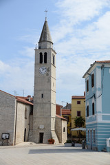 Fototapeta na wymiar Kirche in Fazana, Istrien, Kroatien