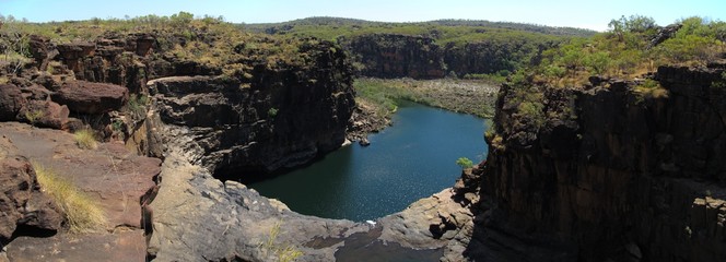 Fototapeta na wymiar mitchell falls, kimberley, western australia