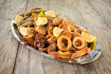 Frittura di calamari 
