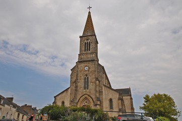 Fototapeta na wymiar La chiesa di Trehiguier - Bretagna, Francia