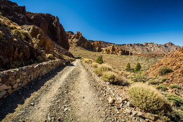 Erosion in Tenerife