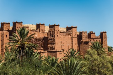 ait ben haddou in morocco - famous filmset for e.g. gladiator