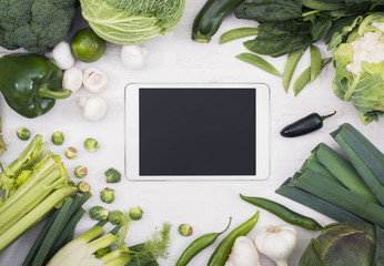 vegetables tablet hero header