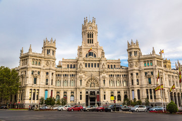 Fototapeta premium Cibeles Palace in Madrid