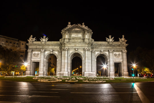 Puerta de Alcala in Madrid