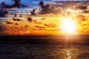 Beautiful sunrise 