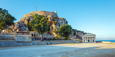 Old Fortress in Kerkyra, Corfu island