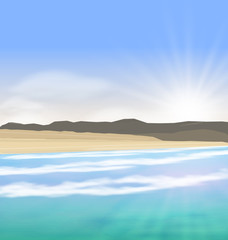 Beautiful Summer Landscape