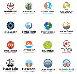 Circle Symbol Design illustration