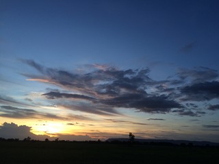 evening time