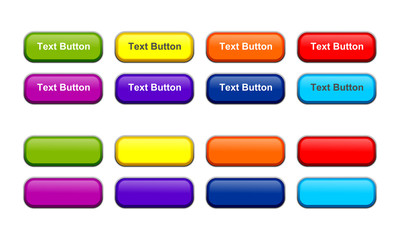 Editable Rounded Box Buttons