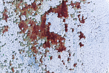 Metal texture with scratches and cracks 