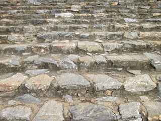 Old stone stairs