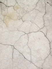Grunge concrete cement wall with crack in industrial building, great for your design and texture background