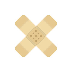 simple medical plaster icon