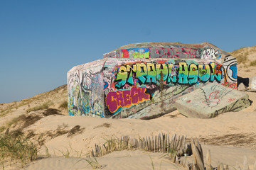 Bunker plage du Cap Ferret