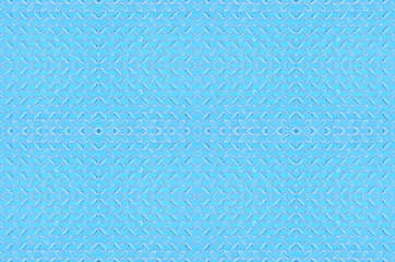 Blue Grunge steel floor plate