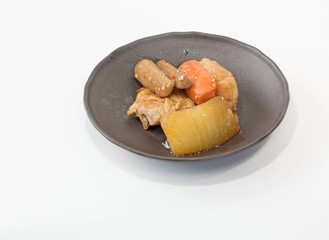 鶏肉と野菜の煮物