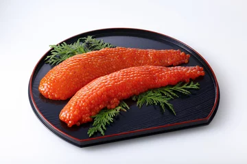 Schilderijen op glas すじこ　Salmon roe © Nishihama