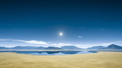 Foto auf Acrylglas desert lake © magann