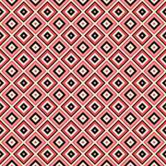 Vector seamless geometric pattern
