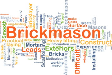 Brickmason background concept