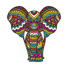 Decorative elephant illustration