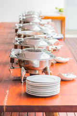 Catering buffet food