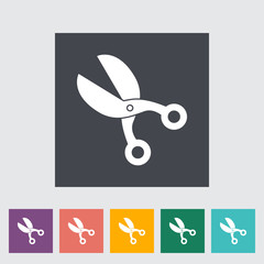 Scissors icon.