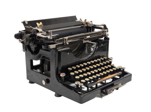 alte antike schreibmaschine, vintage typewriter