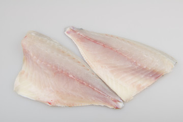 Seabream fish fillets
