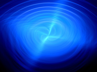 Fototapeta premium Blue glowing curves on business surface