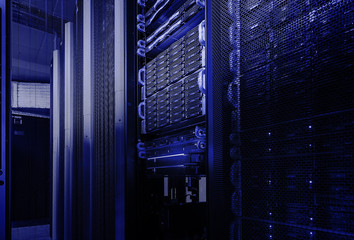 data center server room