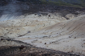 Hochtemperaturgebiet Seltun mit Schwefelablagerungen (Island)