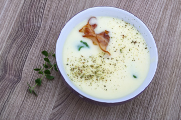 Cheese soup
