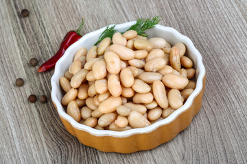 Canned white beans