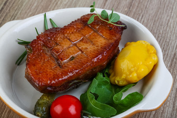Roasted duck breast