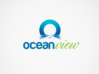 OCEAN BEACH LOGO © belapamungkas1