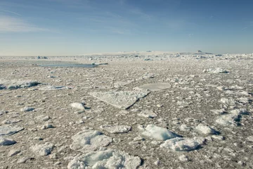 Wandcirkels plexiglas Banquise, Iceberg, Mer de Weddell, Antarctique © JAG IMAGES