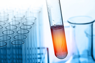 science laboratory test tubes