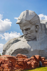 Fototapeta premium War monument to the brave, Brest fortress, Belarus