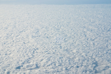 aerial view - sky and clouds