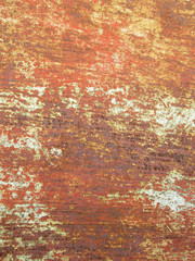 background of rusted metal and paint
