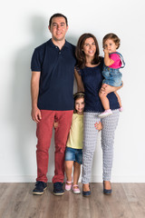 Fototapeta premium Family in studio