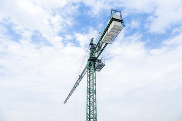 Naklejka premium Tower crane