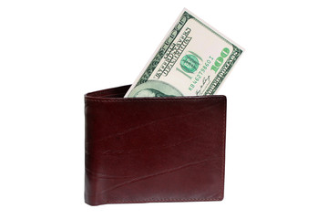 Dollars in wallet