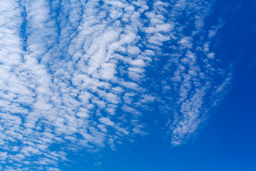 Peaceful white clouds