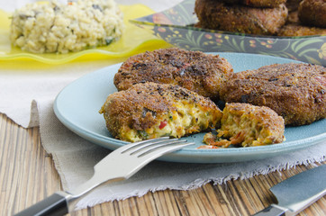 Vegetable croquettes
